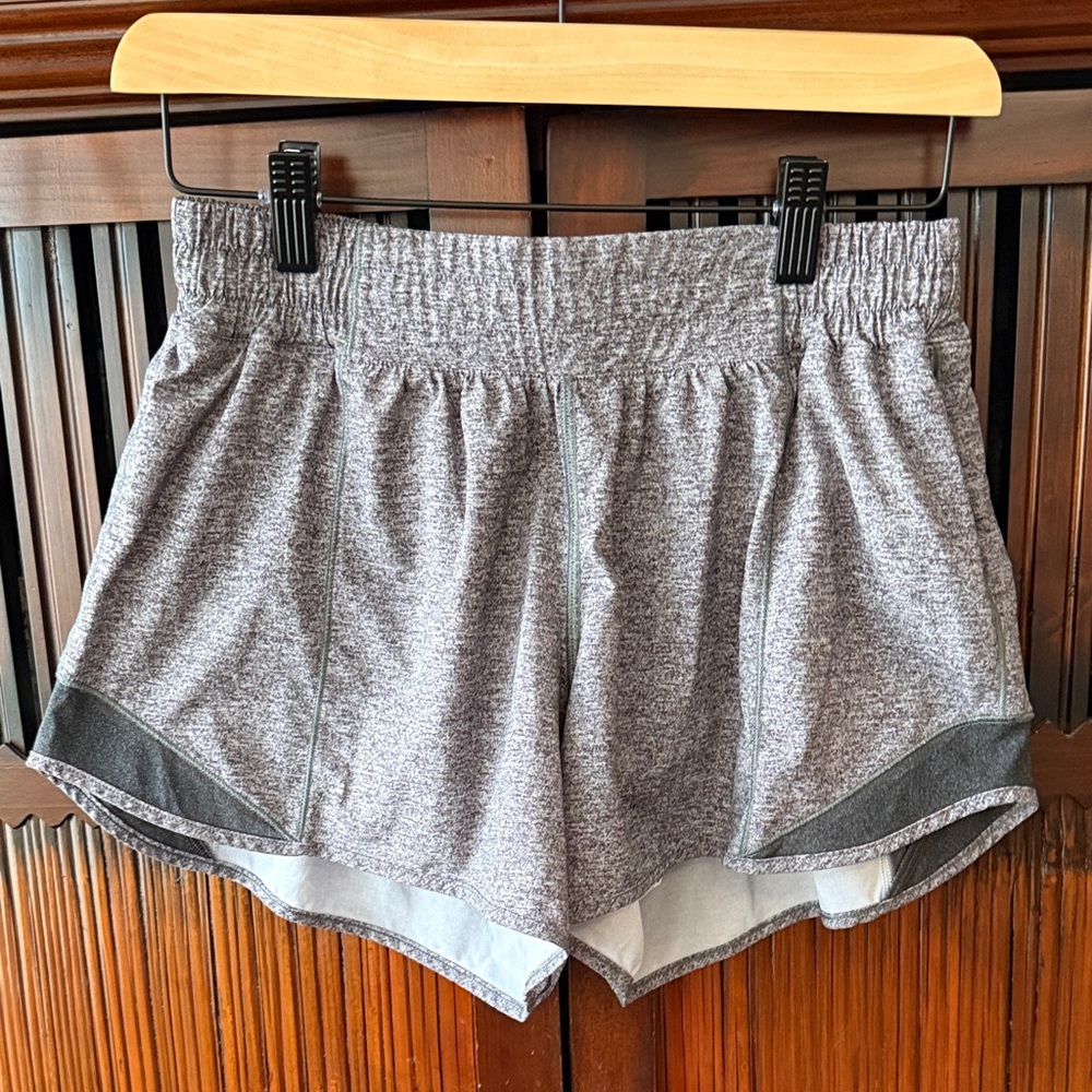 Lululemon Athletica Heathered Gray Athletic Shorts